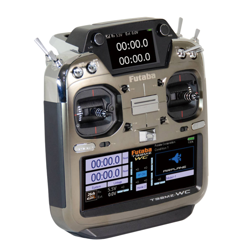 Futaba 32MZ-WC 26-channel Air Radio (Multi Mode) with R7214SB Rx