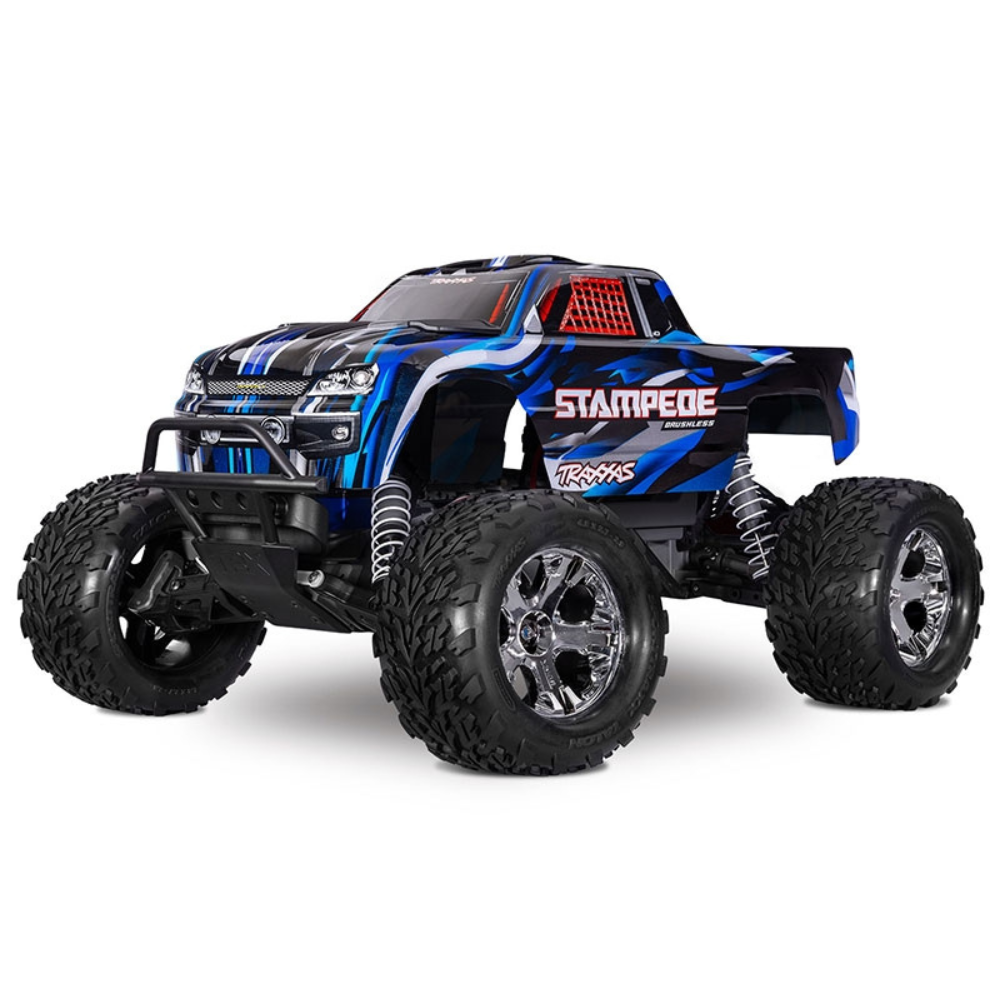 Traxxas Stampede HD BL-2S 1:10 Electric 2WD RTR Monster Truck - Blue-5