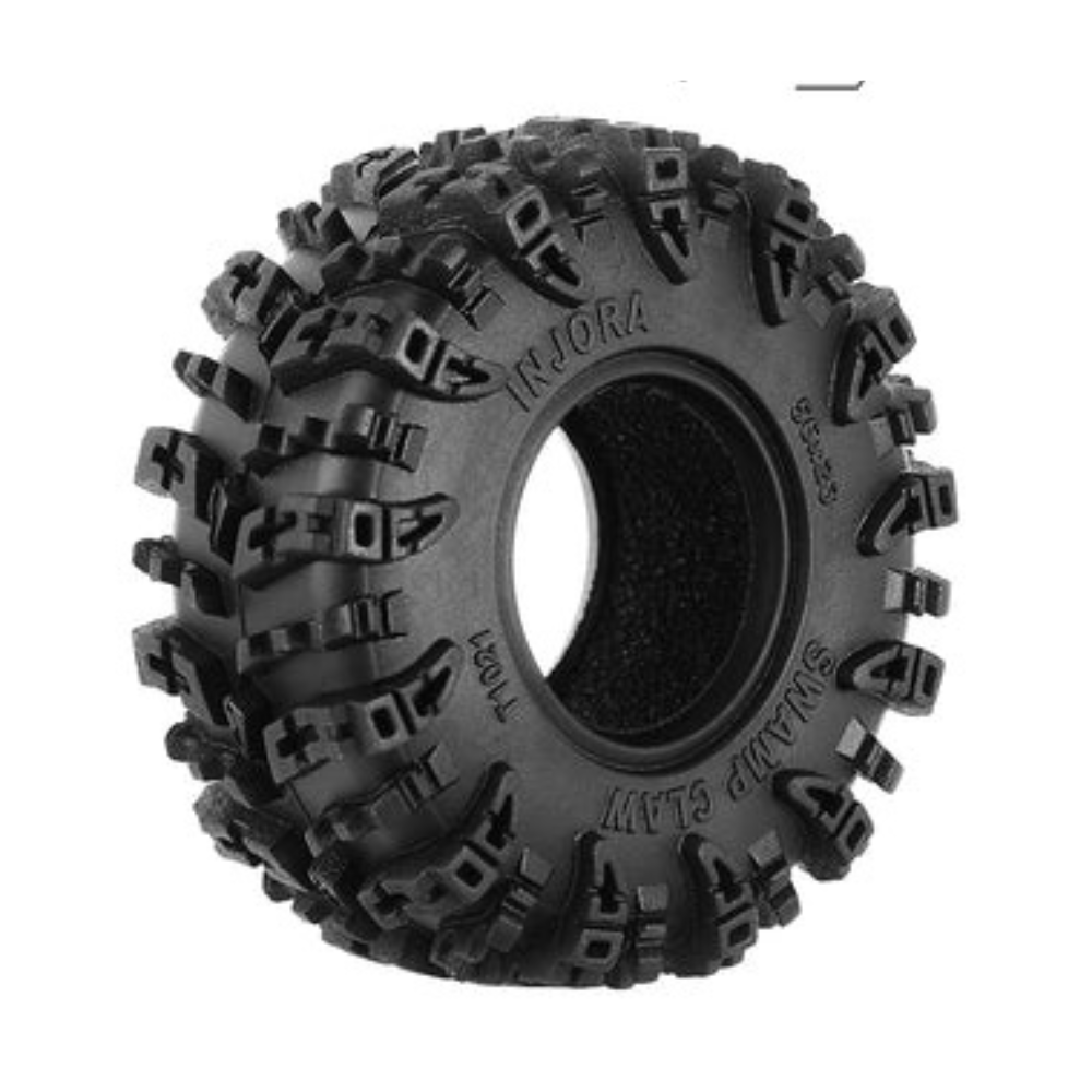 INJORA Swamp Claw 1.0" M/T Tires (4) (56mm/64mm)-3