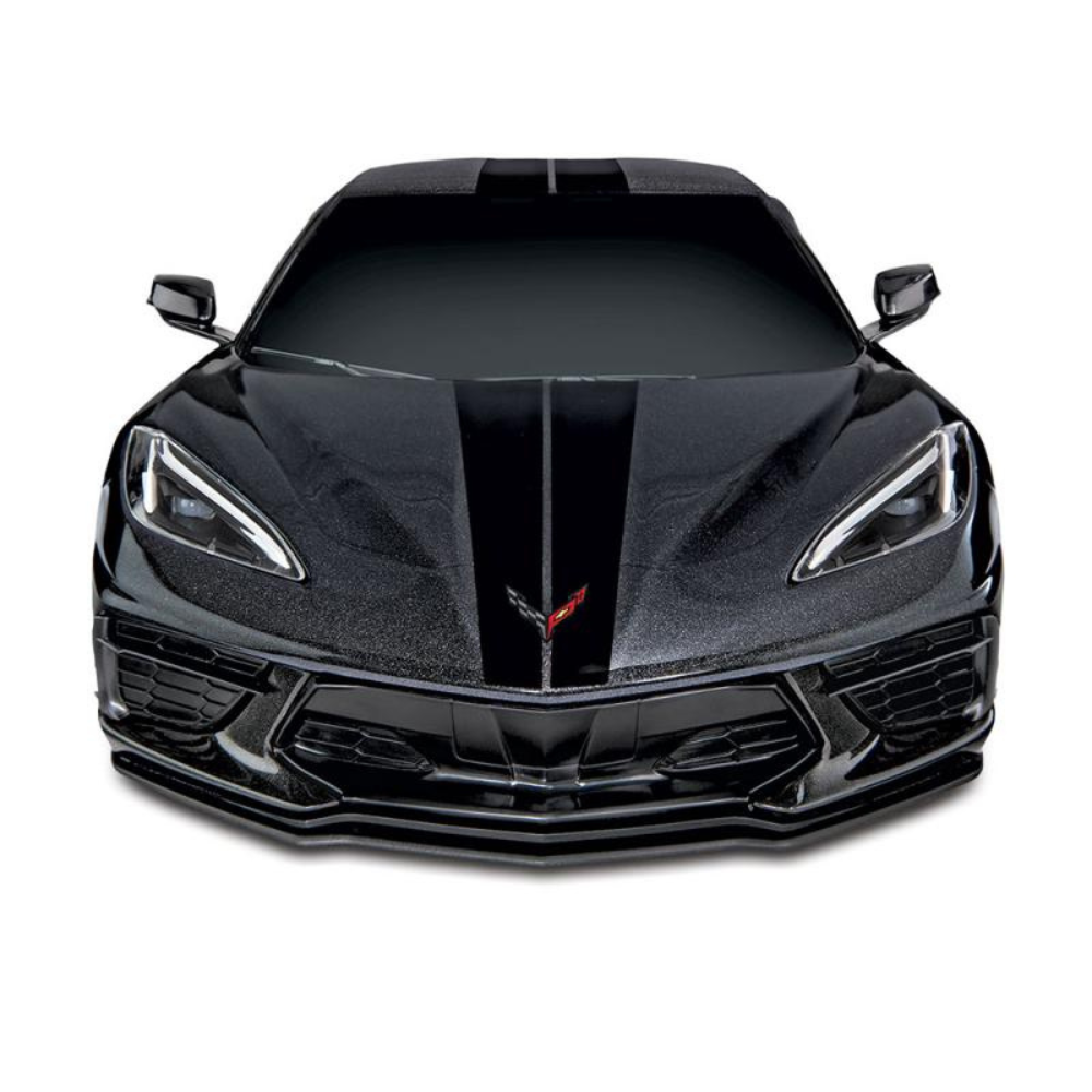Traxxas 4TEC 3.0 Chevrolet Corvette Stingray: 1/10 AWD Supercar - Black-3