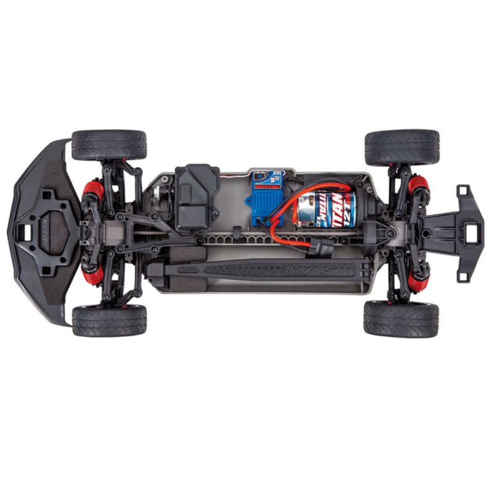 Traxxas 4TEC 3.0 Chevrolet Corvette Stingray: 1/10 AWD Supercar - Black-4