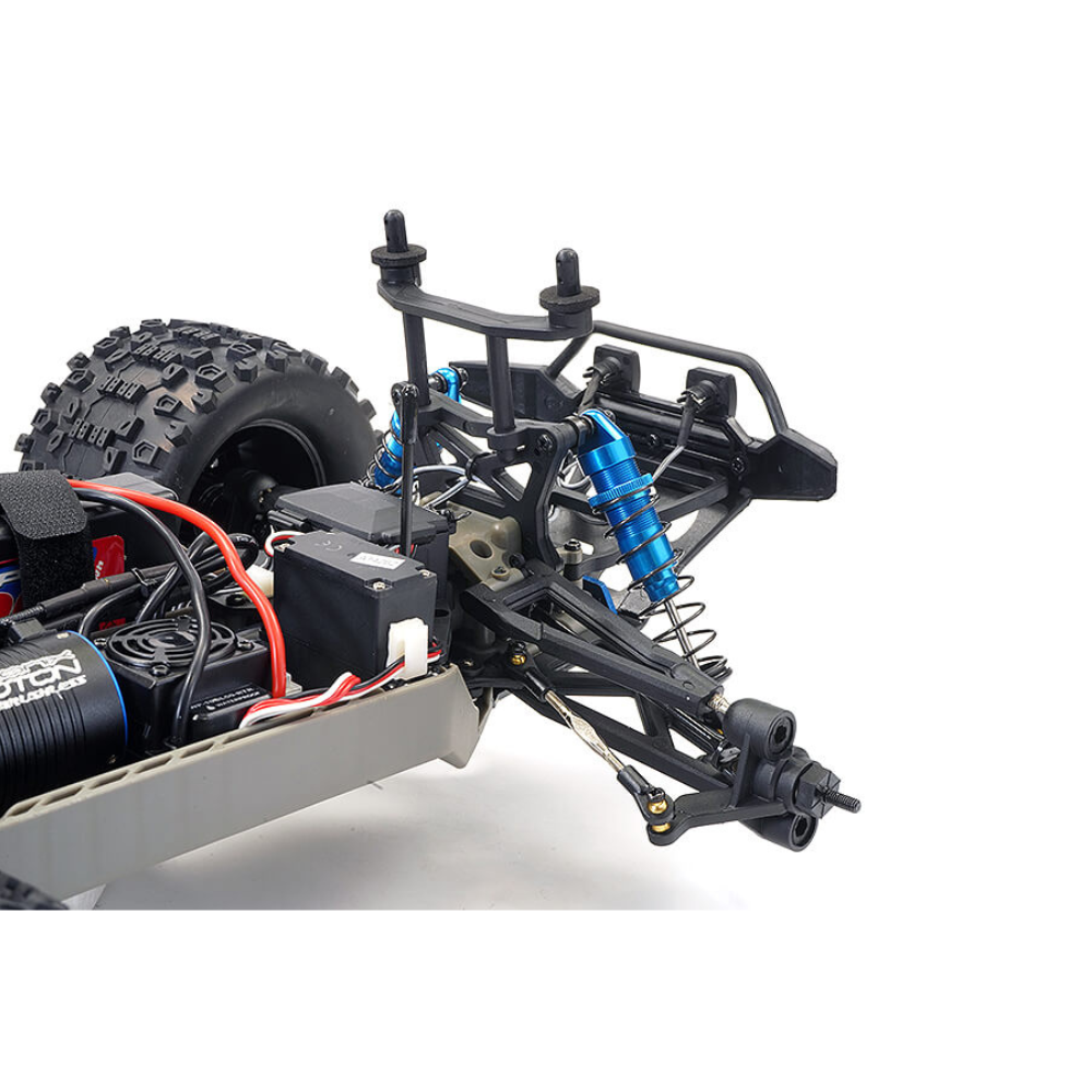 FTX Ramraider 1/10 Brushless Monster Truck RTR - Red/Blue-3