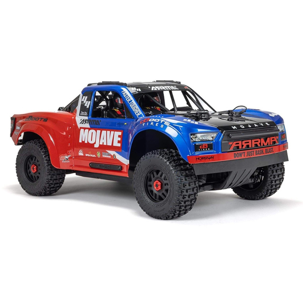 Arrma 1/8 MOJAVE 4X4 4S BLX Desert Truck RTR - Blue-5
