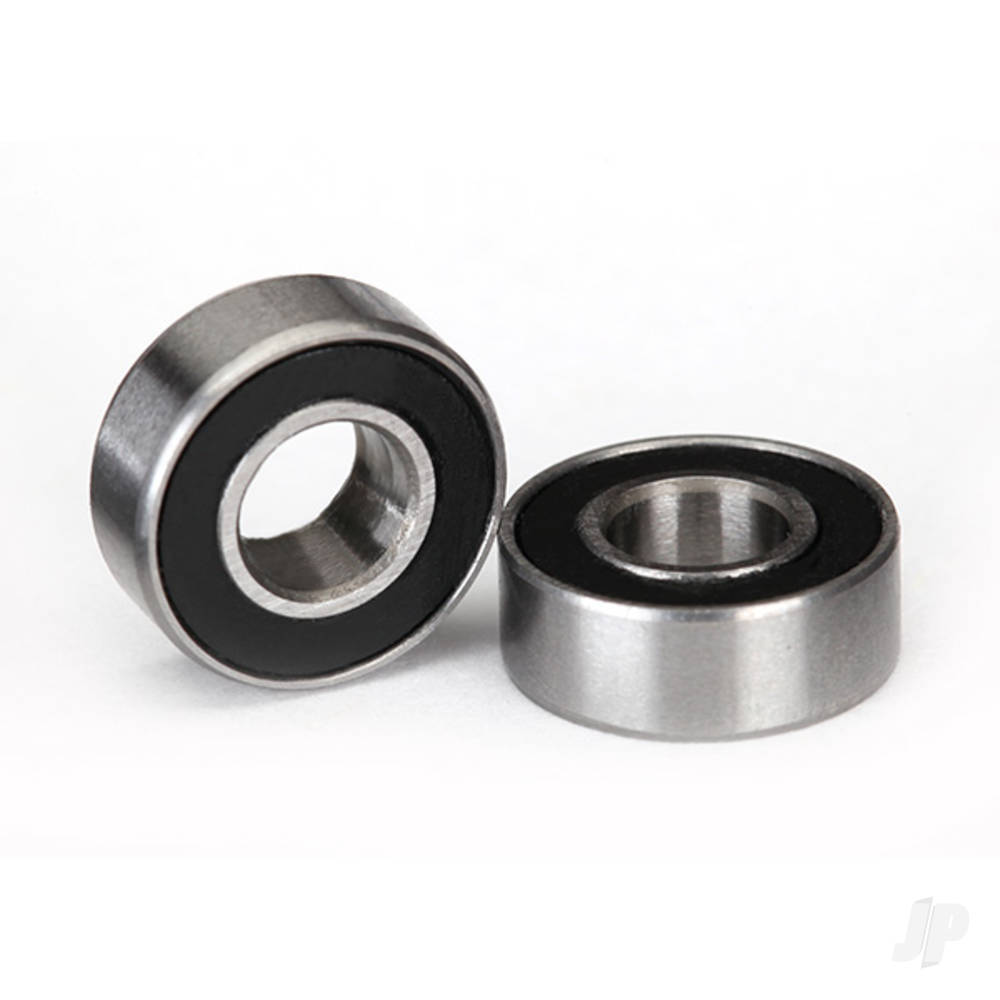 Traxxas Ball bearings, black rubber sealed (5x11x4mm) (2 pcs)