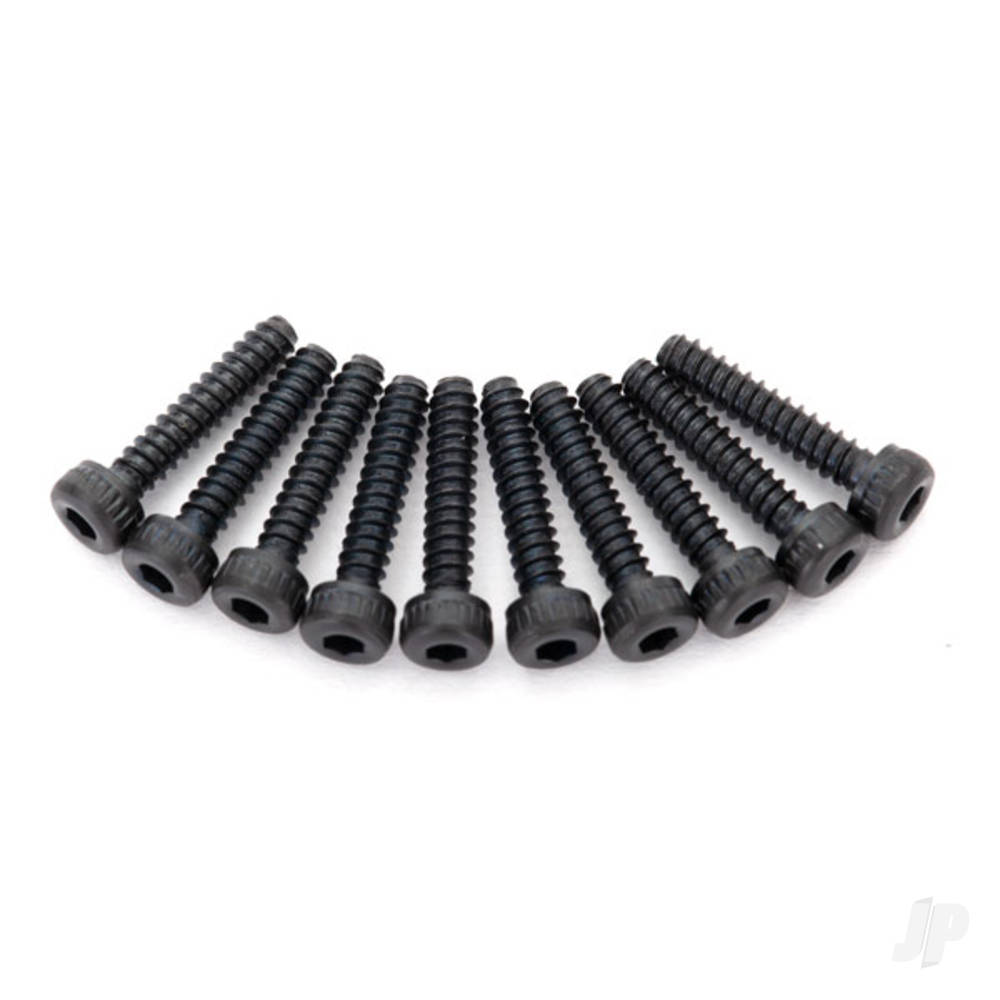 Traxxas Screws, 2x10mm cap-head, self-tapping (hex drive) (10 pcs)