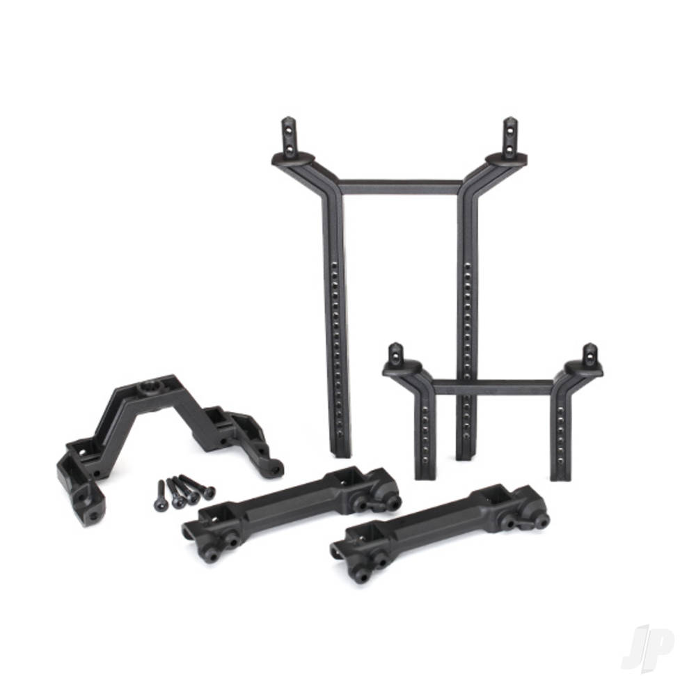traxxas-body-mounts-and-posts-front-and-rear-complete-set