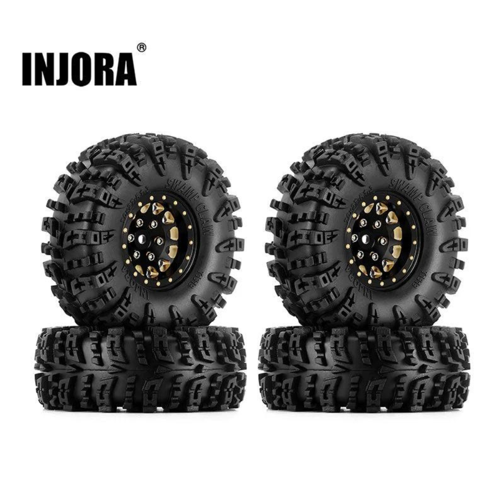 injora-1-3-70-27mm-brass-wheels-with-swamp-claw-tires-for-1-18-1-24-rc-crawler-w1301