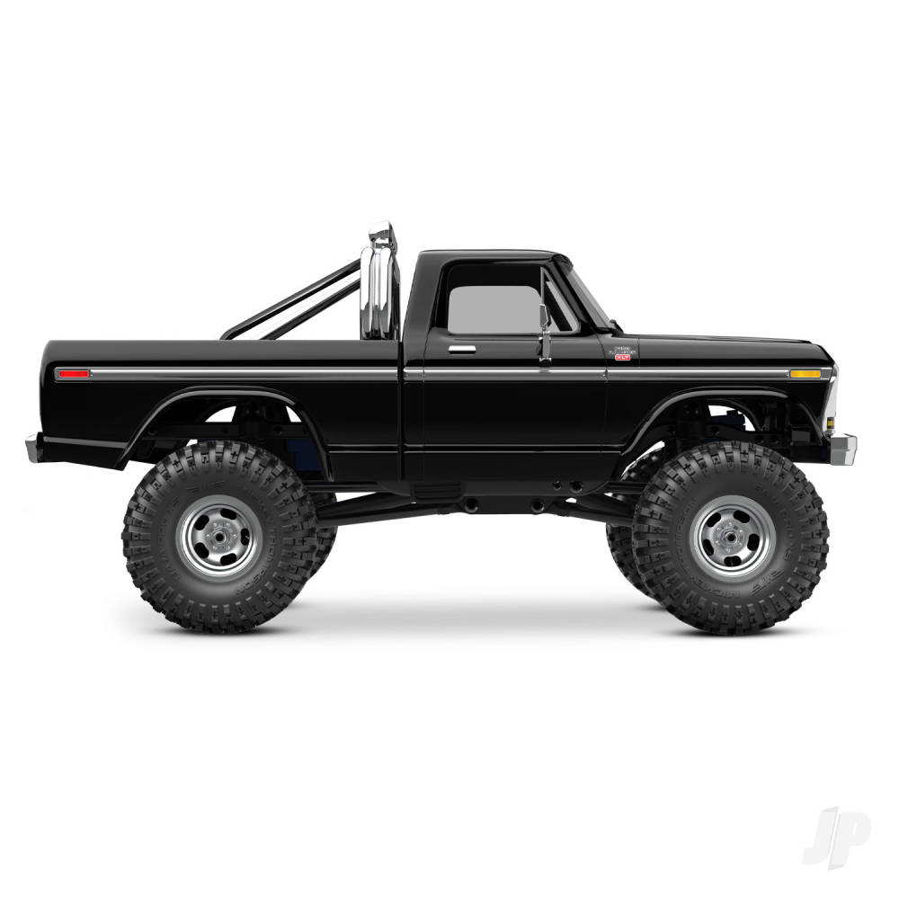 Traxxas TRX-4M Ford 1979 F-150 High Trail Edition 1:18 4WD Electric Trail Crawler, Black (+ TQ, ECM-2.5, Titan 87T, 750mAh LiPo, USB charger)-4