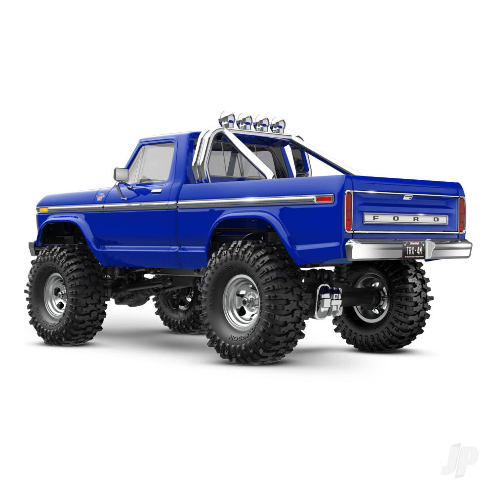 Traxxas TRX-4M Ford 1979 F-150 High Trail Edition 1:18 4WD Electric Trail Crawler, Blue (+ TQ, ECM-2.5, Titan 87T, 750mAh LiPo, USB charger)-4