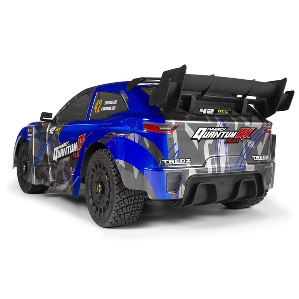 Maverick Quantum RX Flux 4S 1/8 4WD Rally Car - Blue-3