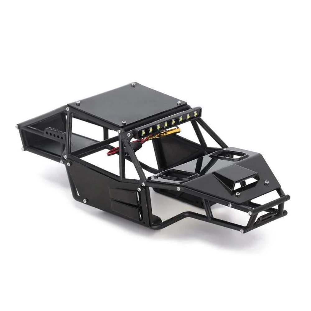 injora-rock-tarantula-nylon-buggy-body-chassis-kit-for-1-18-trx4m-black