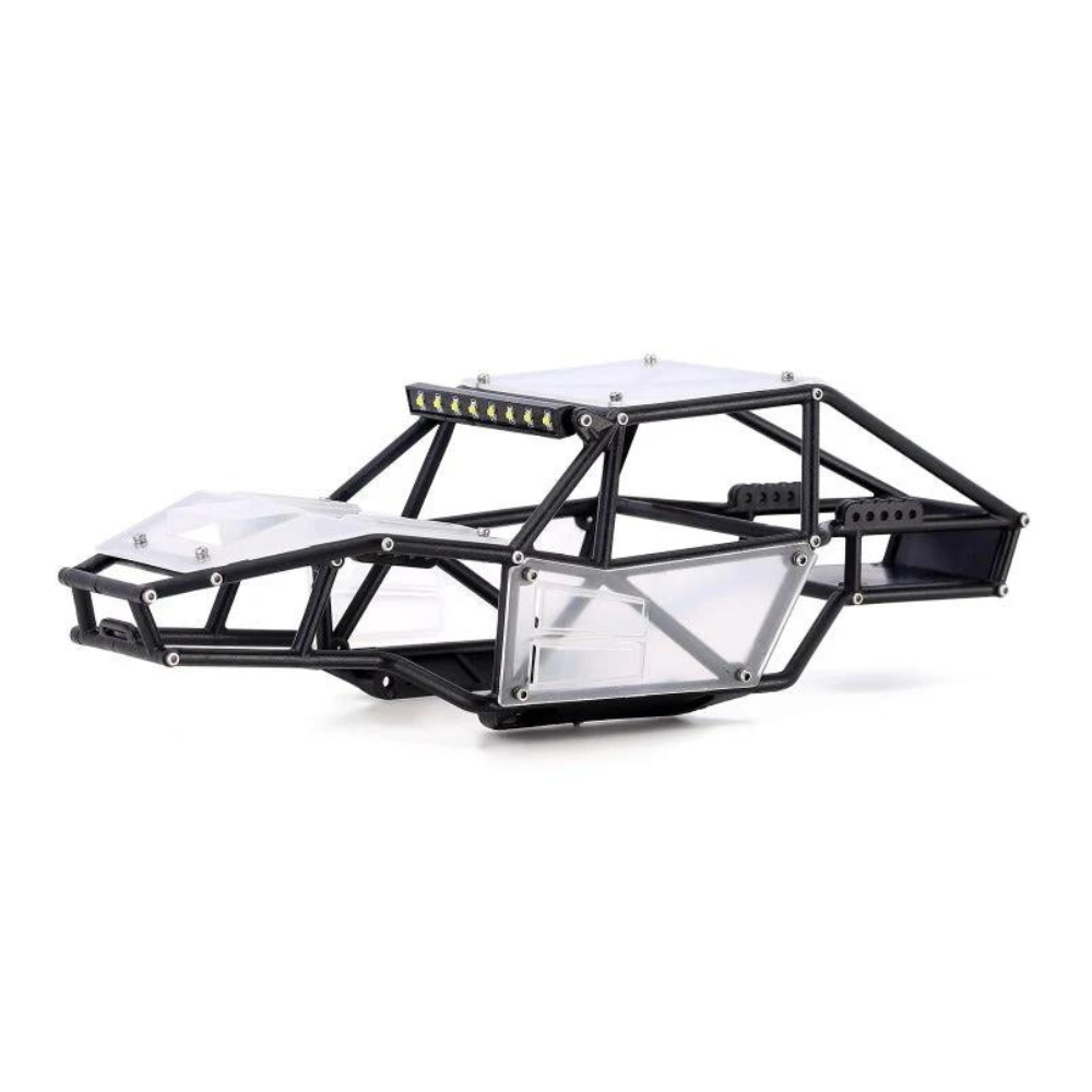 injora-rock-tarantula-nylon-buggy-body-chassis-kit-for-1-18-trx4m-clear