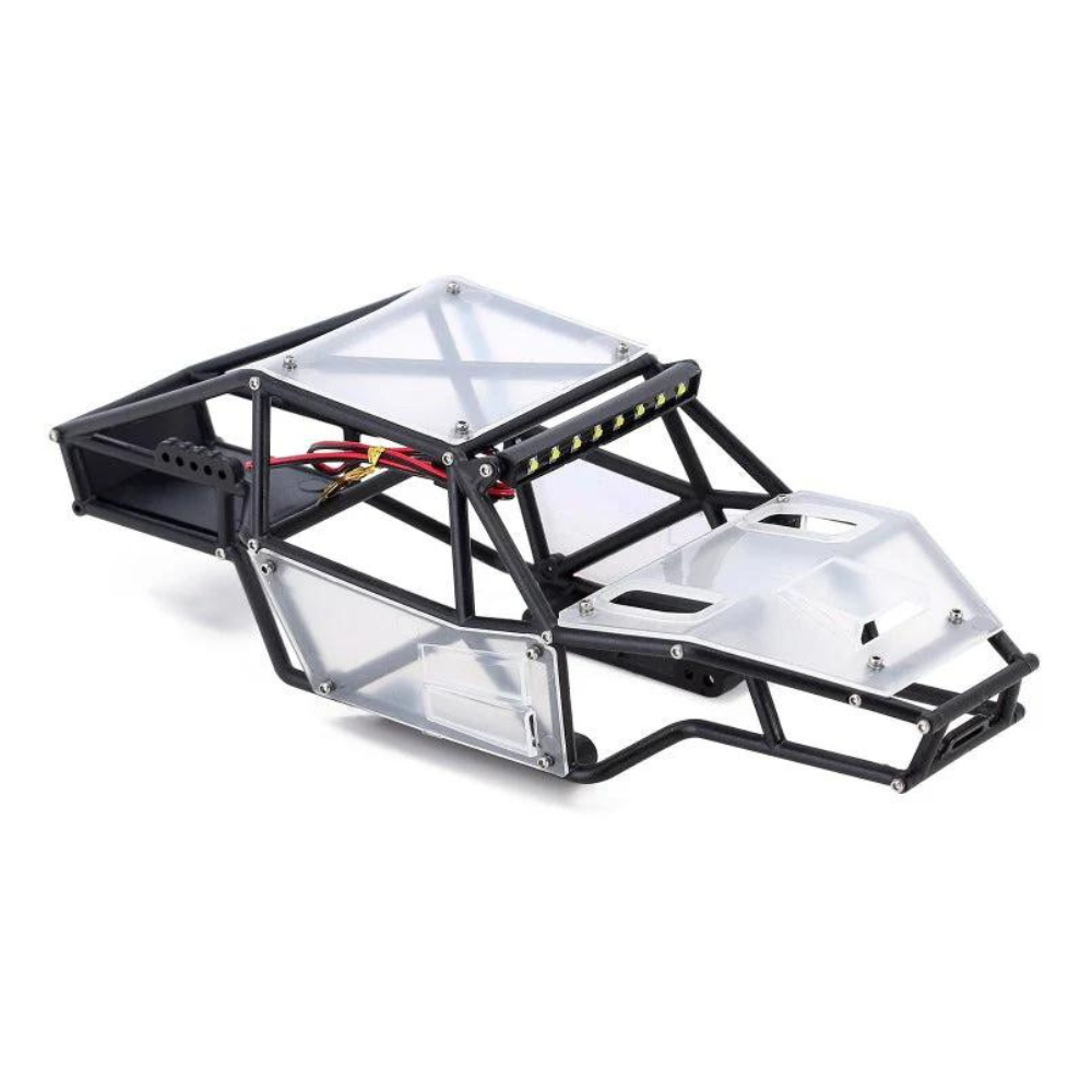 injora-rock-tarantula-nylon-buggy-body-chassis-kit-for-1-18-trx4m-clear
