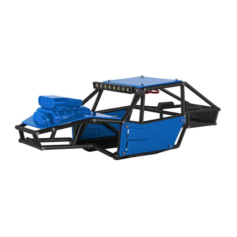 injora-rock-tarantula-nylon-buggy-body-chassis-kit-for-1-18-trx4m-blue