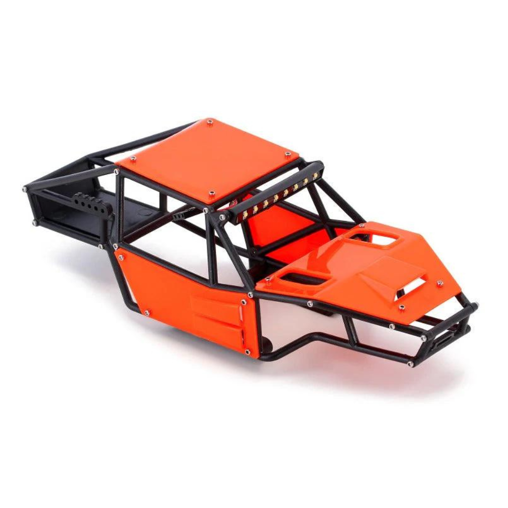 injora-rock-tarantula-nylon-buggy-body-chassis-kit-for-1-18-trx4m-orange