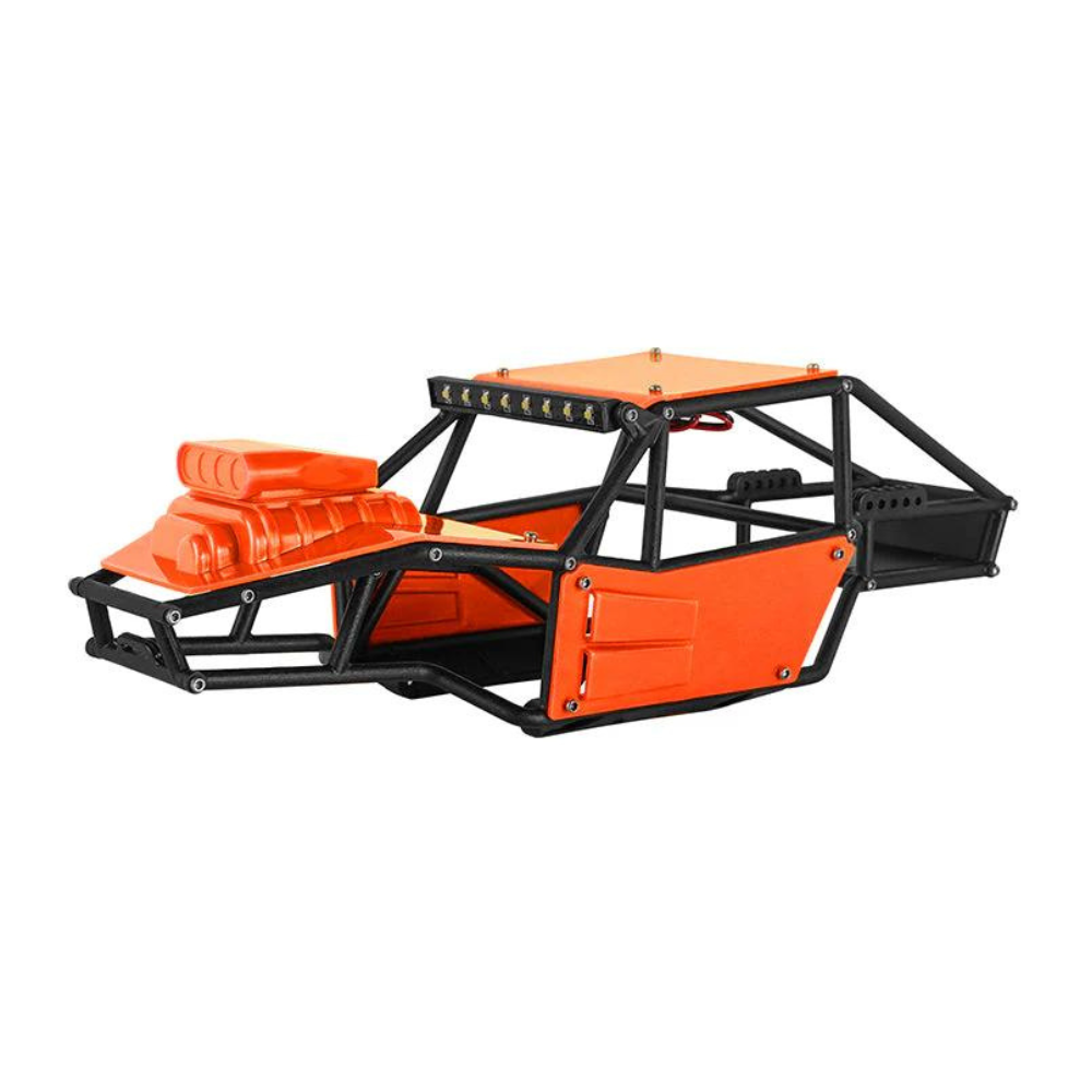 injora-rock-tarantula-nylon-buggy-body-chassis-kit-for-1-18-trx4m-orange