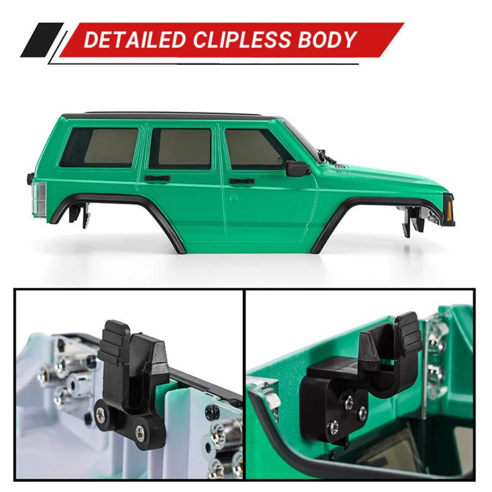 injora-abs-cherokee-body-with-bumpers-for-155mm-1-18-trx4m-bronco-defender-green