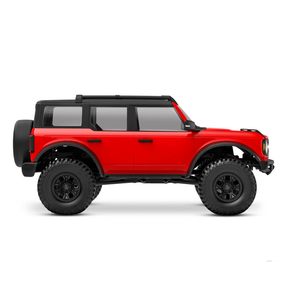 Traxxas TRX-4M Ford Bronco 1:18 4WD Electric Trail Crawler, Red (+ TQ, ECM-2.5, Titan 87T, 750mAh LiPo, USB charger)-3