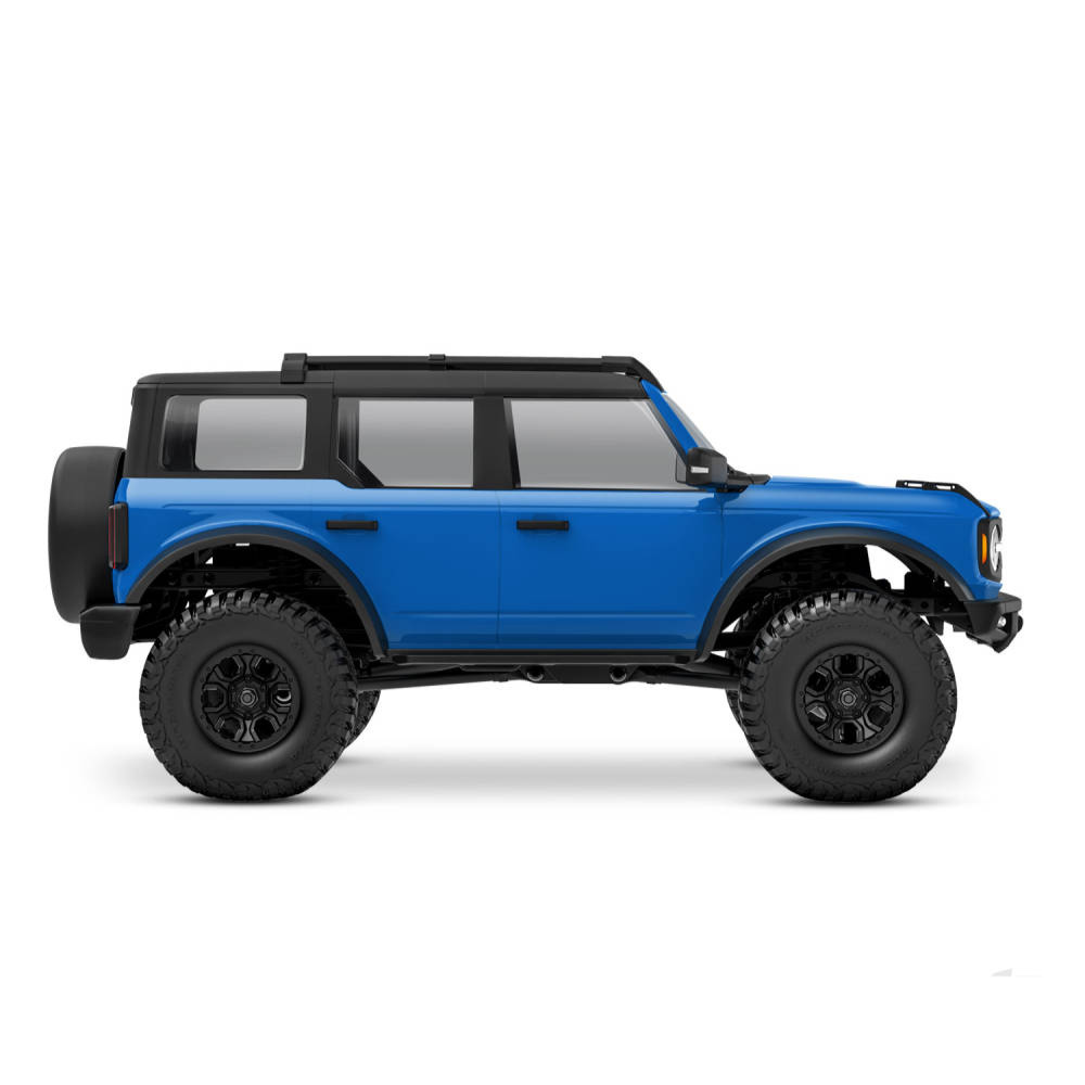 Traxxas TRX-4M Ford Bronco 1:18 4WD Electric Trail Crawler, Blue (+ TQ, ECM-2.5, Titan 87T, 750mAh LiPo, USB charger)-3