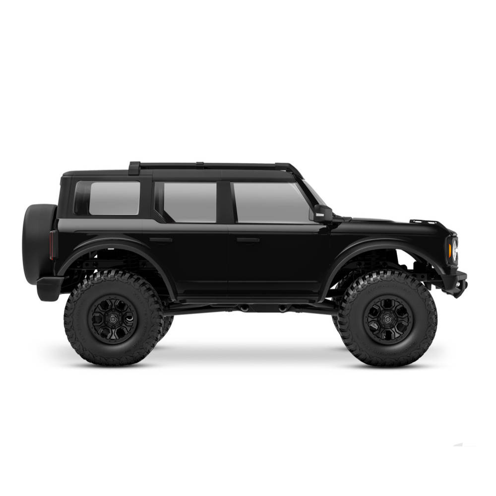 Traxxas TRX-4M Ford Bronco 1:18 4WD Electric Trail Crawler, Black (+ TQ, ECM-2.5, Titan 87T, 750mAh LiPo, USB charger)-3