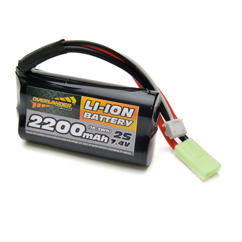 Overlander 2200mAh 7.4V Li-Ion Battery - Mini TAM