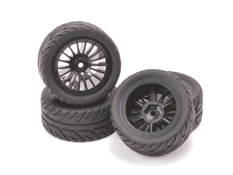 udi-rc-rally-f-wheels-and-tyres-a-4pcs-black-wheels