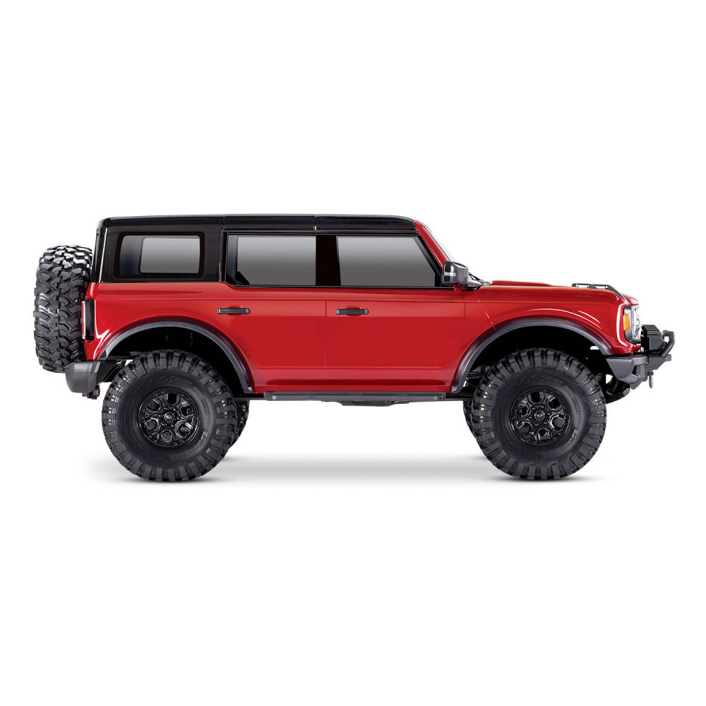 Traxxas Rapid Red TRX-4 2021 Ford Bronco 1:10 4X4 Electric Scale & Trail Crawler (+ TQi 4-ch, XL-5 HV, Titan 550)-3
