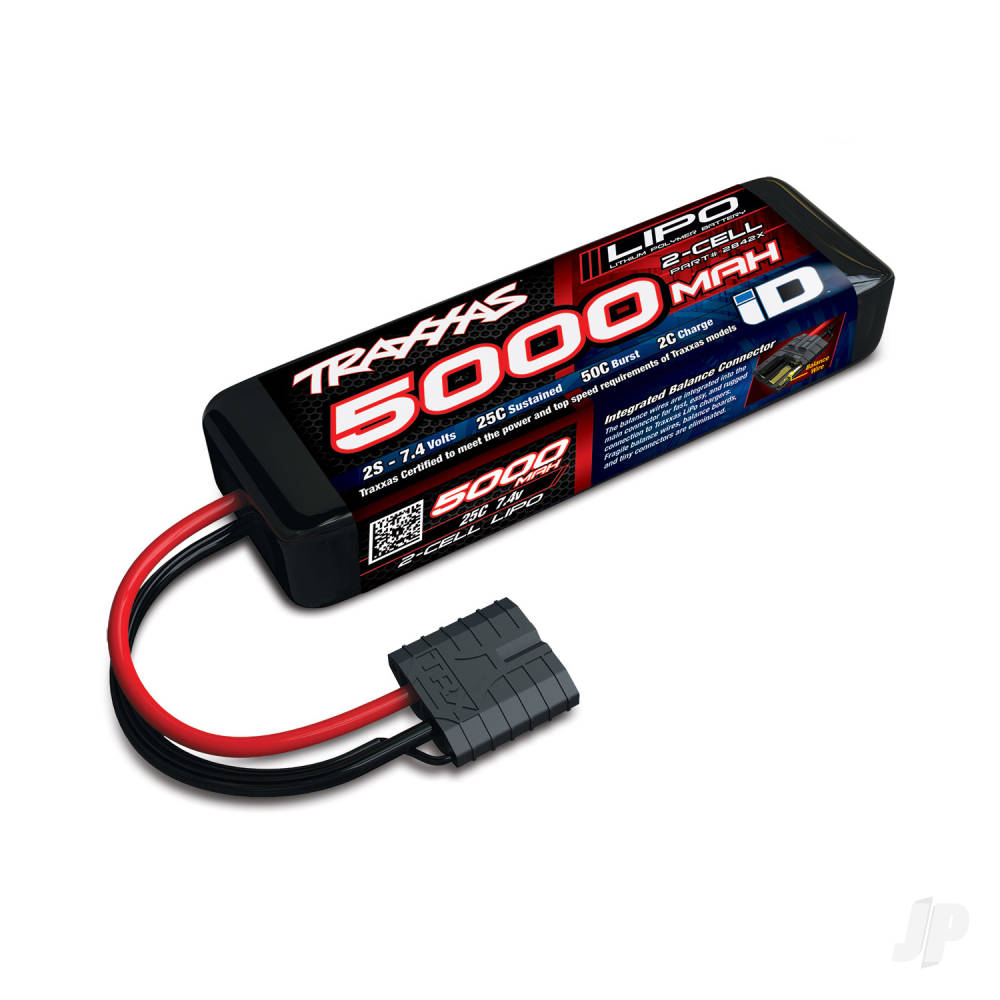 traxxas-lipo-2s-5000mah-7-4v-25c-id-power-cell-battery