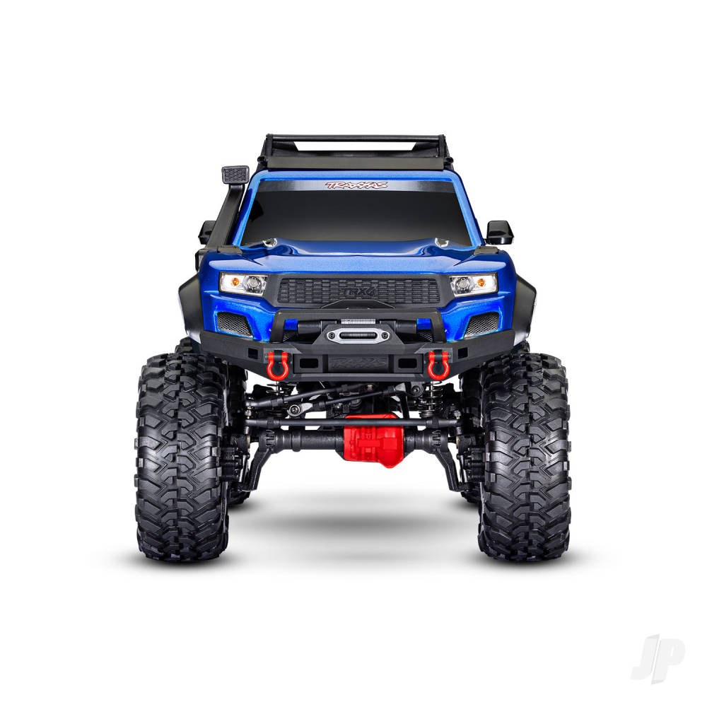 Traxxas TRX-4 Sport High Trail Edition 1:10 4WD Electric Trail Crawler, Metallic Blue (+ TQi 2-ch, XL-5 HV, Titan 550)-3