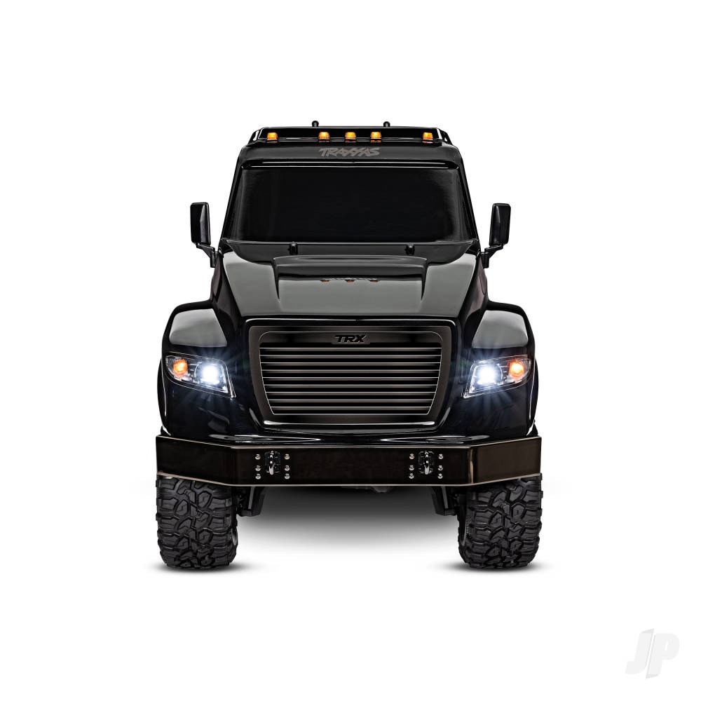 Traxxas Black TRX-6 Ultimate RC Hauler 1:10 6X6 Electric Flatbed Truck with Pro Scale Winch (+ TQi 4-ch, XL-5 HV, Titan 550)-4