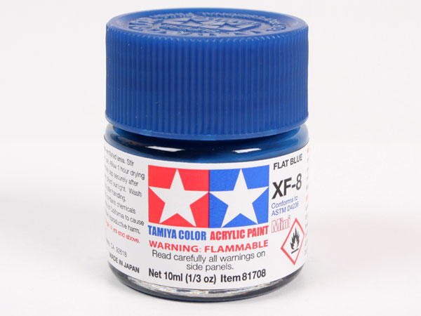 tamiya-xf-8-flat-blue-mini-acrylic-paint-10ml