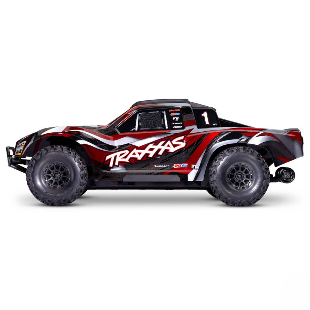 Traxxas Maxx Slash 1:8 6S 4WD Short Course Truck, Red-3