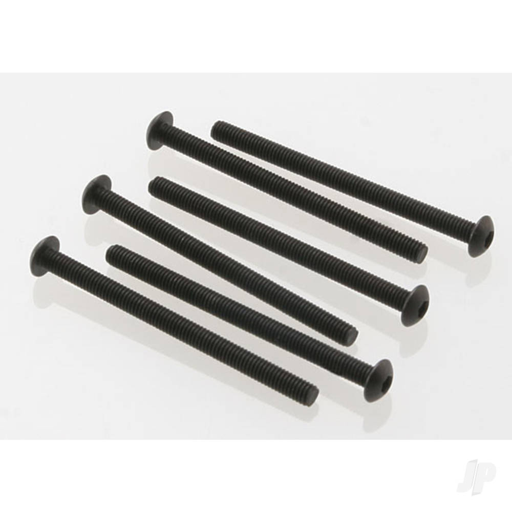 Traxxas Screws, 3x40mm Button-Head Machine (6)
