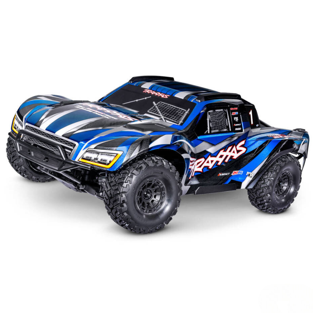 Traxxas Maxx Slash 1:8 6S 4WD Short Course Truck, Blue-3