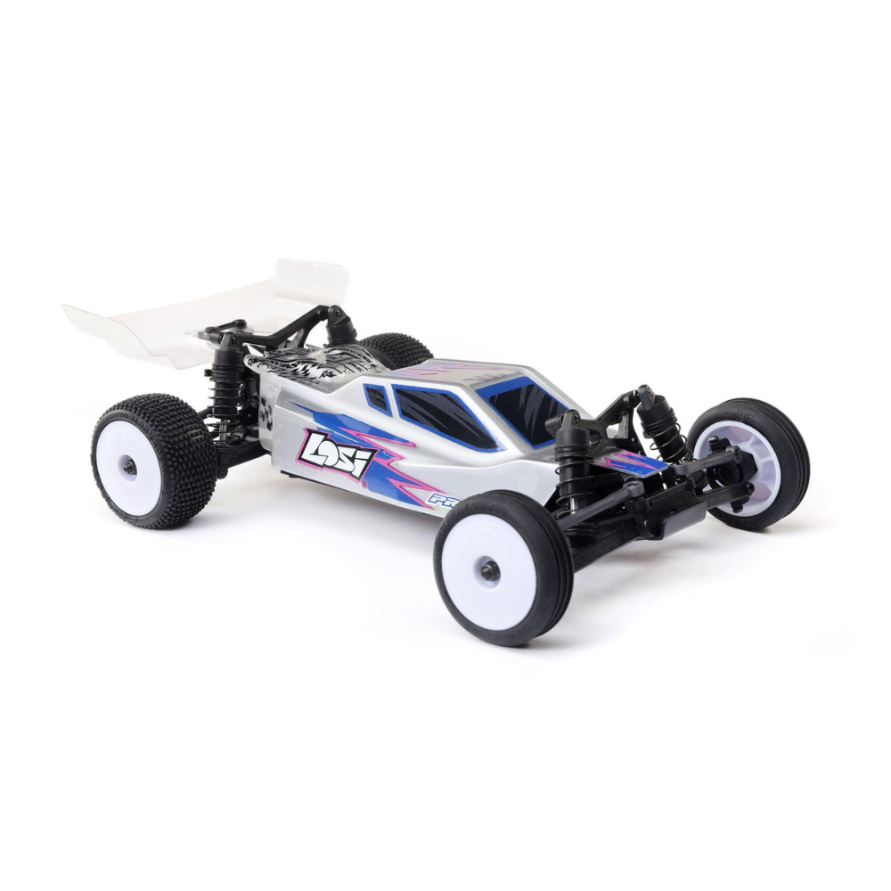 Losi Micro-B 2WD Buggy RTR Silver 1:24-4