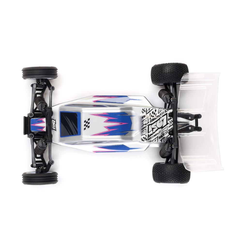 Losi Micro-B 2WD Buggy RTR Silver 1:24-9