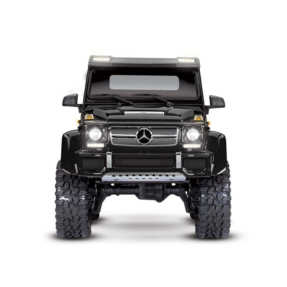 Traxxas Mercedes-Benz G 63 AMG TRX-6 6x6 1/10 Clipless Body Crawler - Black-3