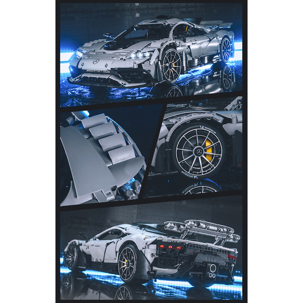 CaDA Mercedes-AMG Project ONE RC Brick Model 3300pcs Age 14+ C61503W-6