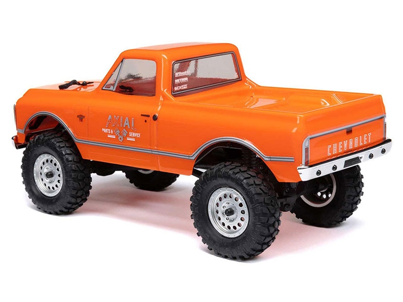 Axial 1/24 SCX24 1967 Chevrolet C10 4WD Truck RTR - Orange-3