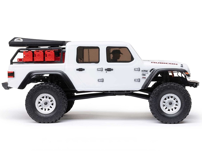 Axial SCX24 Jeep Gladiator 4WD Rock Crawler RTR - White-4