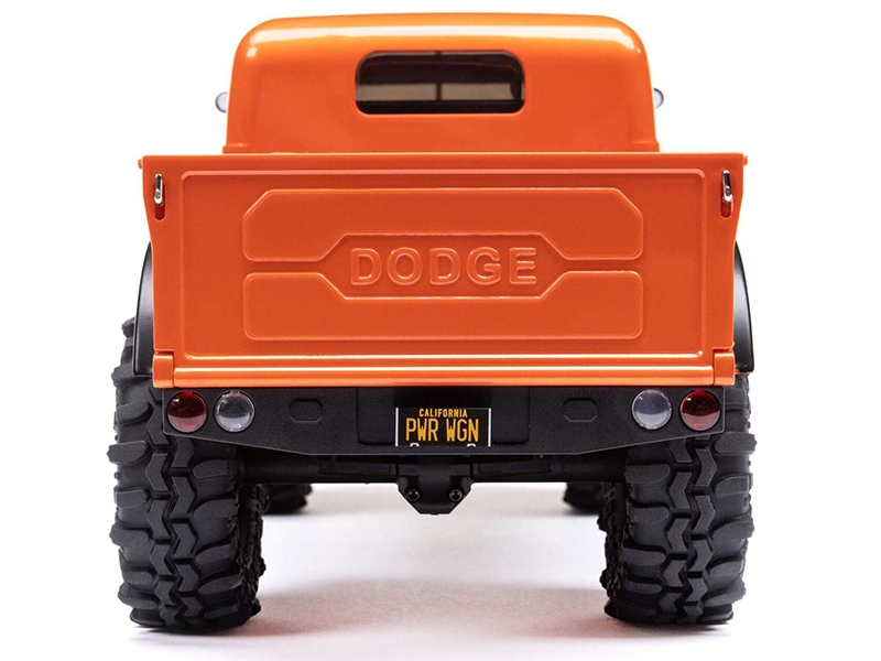 Axial 1/24 SCX24 Dodge Power Wagon 4WD Rock Crawler Brushed RTR - Orange-3