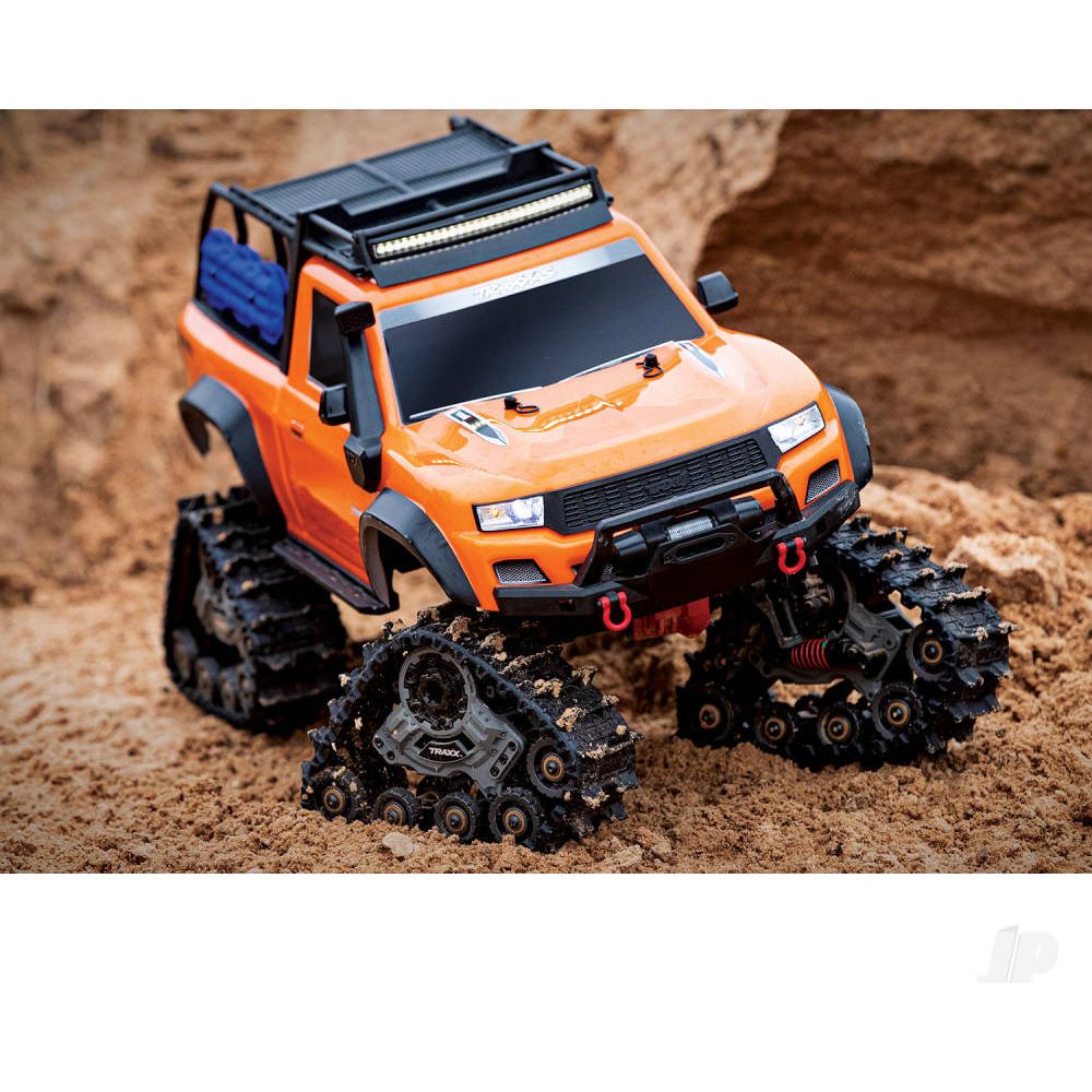 Traxxas TRX-4 Sport with Deep-Terrain Traxx and Clipless Body - Blue-5