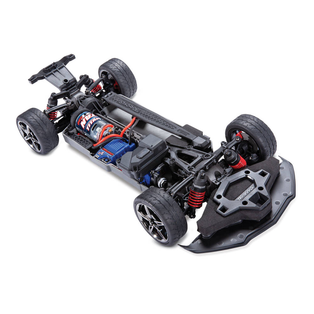 Traxxas 4TEC 3.0 Chevrolet Corvette Stingray: 1/10 AWD Supercar - Silver-6