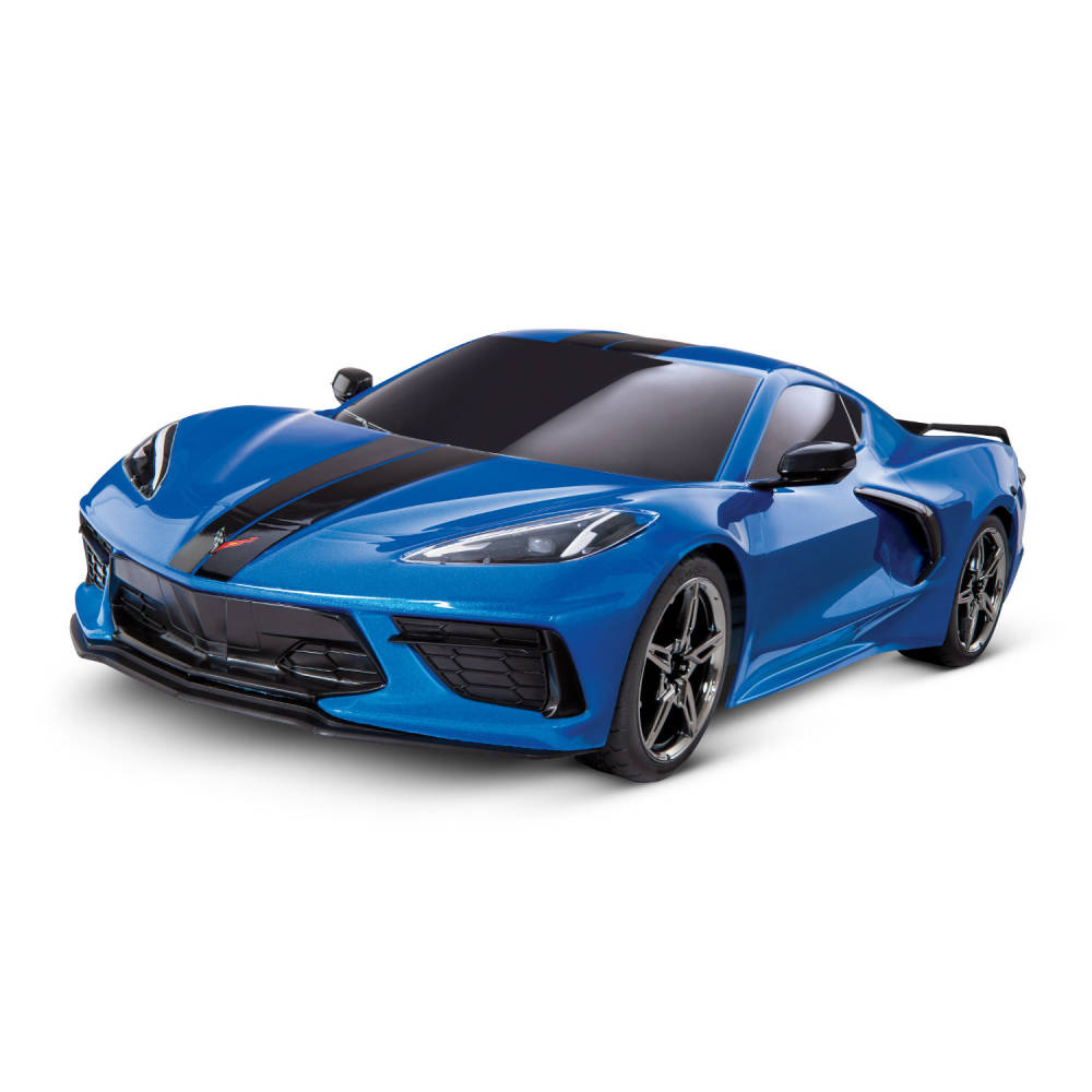 Traxxas 4TEC 3.0 Chevrolet Corvette Stingray: 1/10 AWD Supercar - Blue