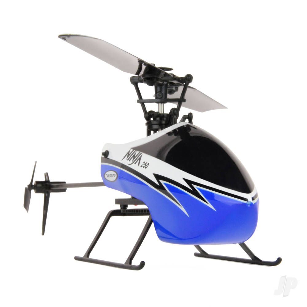 Ninja 250 Helicopter with Co-Pilot Assist, 6-Axis Stabilisation and Altitude Hold (Blue)-4