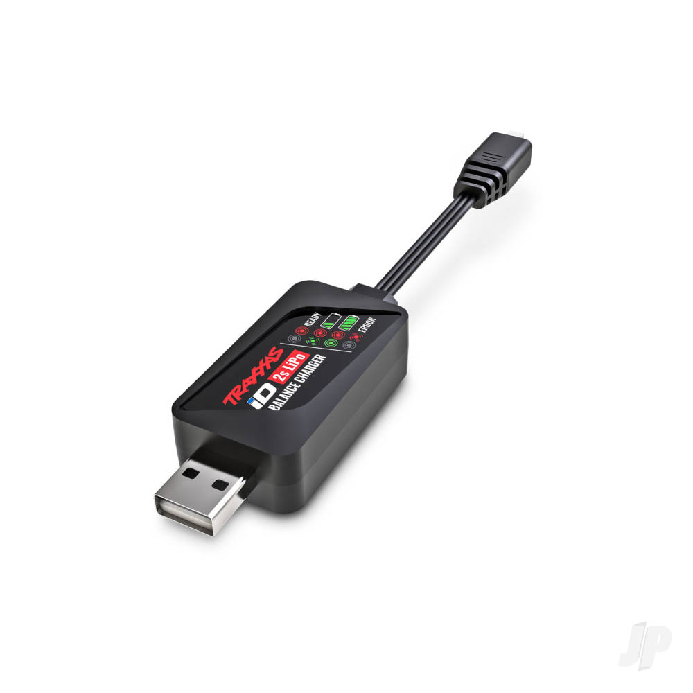 traxxas-trx-4m-id-balance-charger-2s-7-4v-lipo-id-connector-only