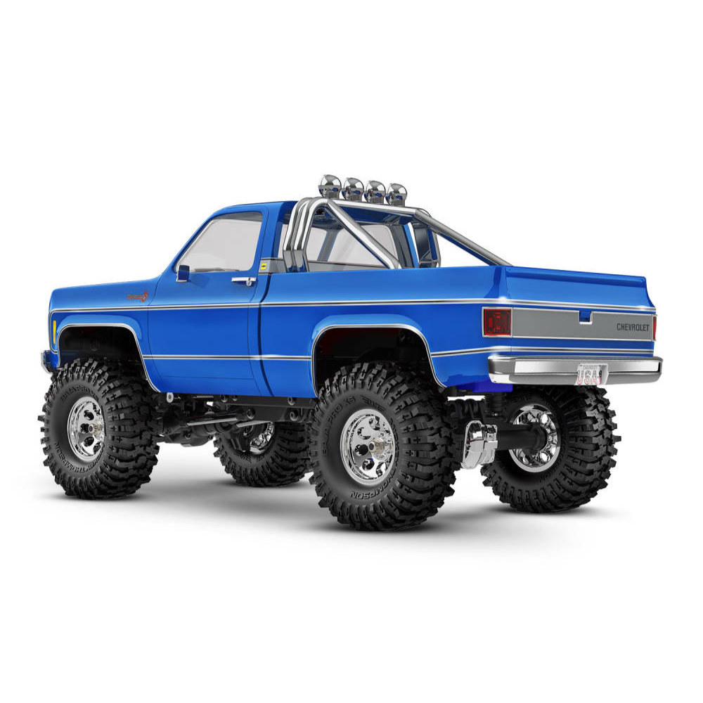 Traxxas TRX-4M Chevrolet 1979 K10 1:18 4WD Electric Trail Crawler, Blue (+ TQ, ECM-2.5, Titan 87T, 750mAh LiPo, USB charger)-3