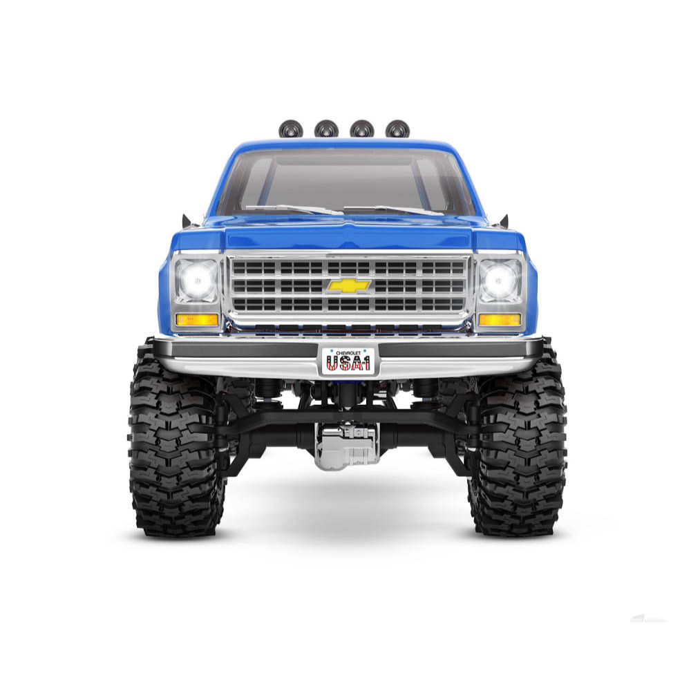 Traxxas TRX-4M Chevrolet 1979 K10 1:18 4WD Electric Trail Crawler, Blue (+ TQ, ECM-2.5, Titan 87T, 750mAh LiPo, USB charger)-4