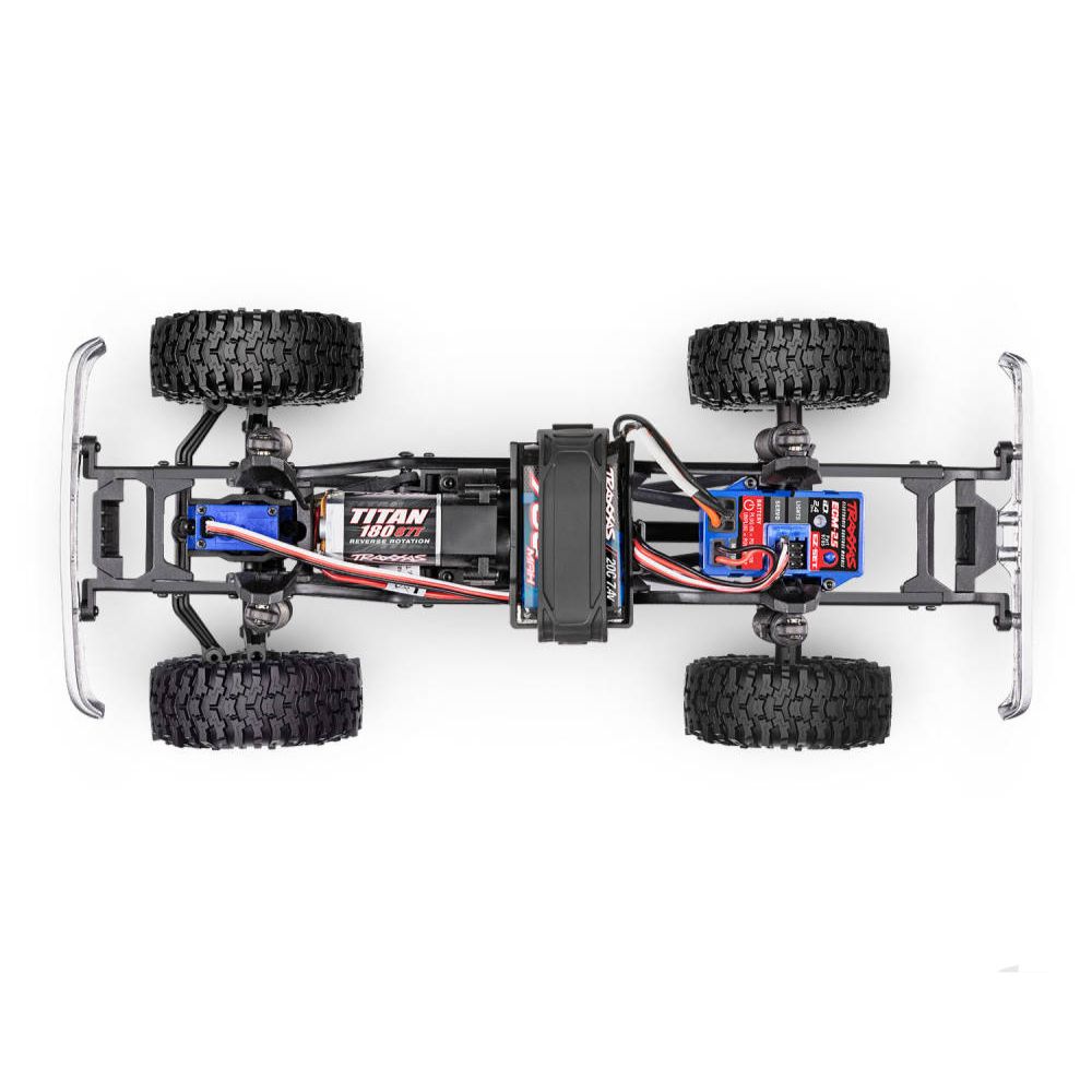 Traxxas TRX-4M Chevrolet 1979 K10 1:18 4WD Electric Trail Crawler, Black (+ TQ, ECM-2.5, Titan 87T, 750mAh LiPo, USB charger)-7