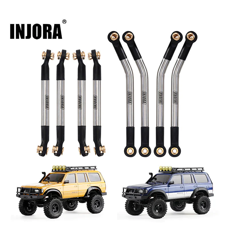 injora-stainless-steel-high-clearance-links-4-link-conversion-kit-for-1-18-fms-fcx18-lc80